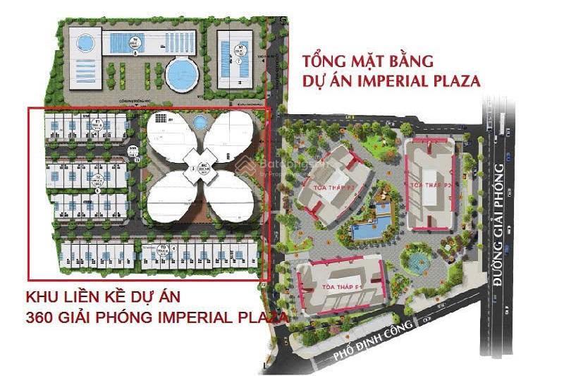 Bán gấp chung cư imperial plaza 360 giải phóng  100m x5t, sổ đỏ, cạnh vành đai 2.5, 40 tỉ nhỉnh