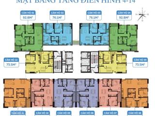 Bán gấp chung cư smile building định công  3 ngủ giá cực rẻ chỉ 5,35 tỷ!