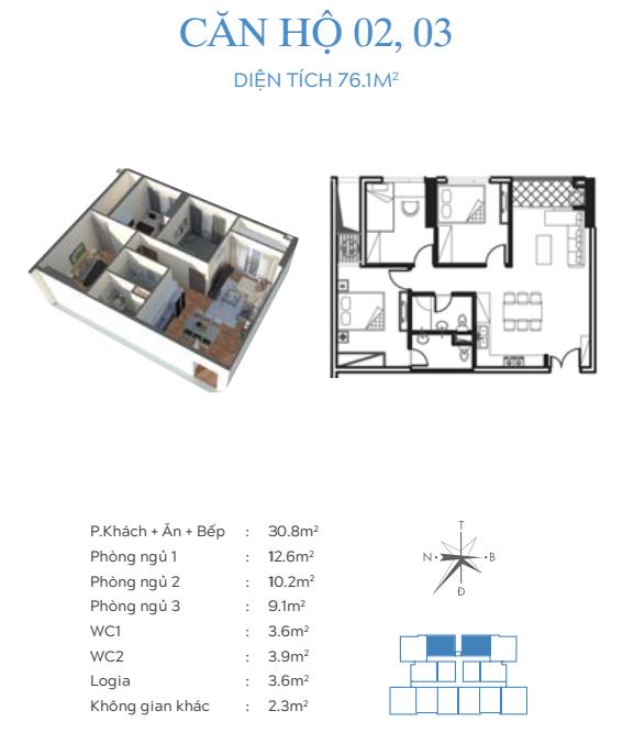 Bán gấp chung cư smile building định công  3 ngủ giá cực rẻ chỉ 5,35 tỷ!