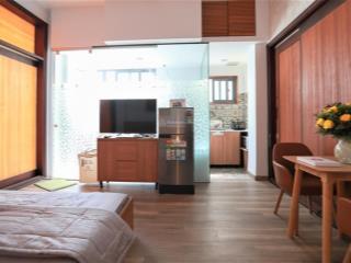 Cho thuê p studio để ở tại trung tâm đường nguyễn văn thủ, tân định, q1, hcm