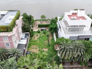 Bán đất biệt thự 3 mặt tiền 340m2 compound view sông nguyễn văn hưởng  phường thảo điền  quận 2