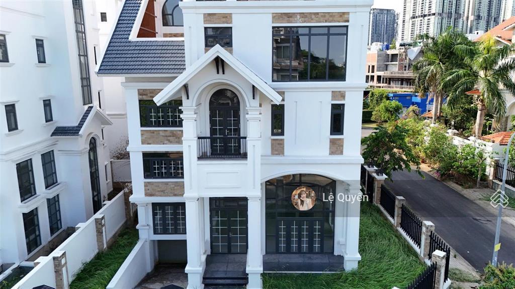 Giảm sốc 78 tỷ về 65 tỷ siêu phẩm villa góc sát sông thạnh mỹ lợi quận 2  dt 370m2  hầm 5 tầng