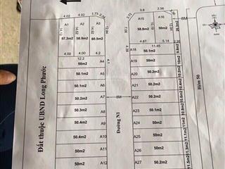 Bán lô đất 1/ đường 8 long phước q9 ngay gần chợ