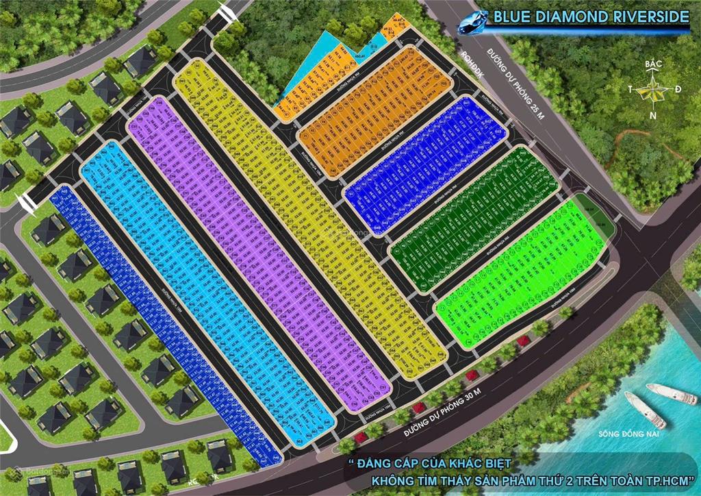 Bán đất dự án blue đường số 8, long phước, tp hồ chí minh