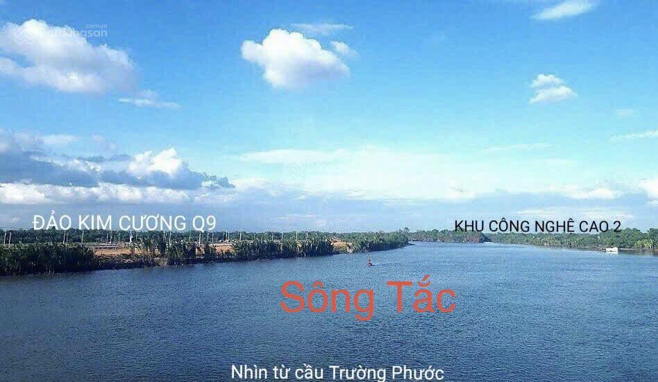 Bán lô đất 61,8m kdc đảo kim cương quận 9 cũ giá chỉ 3t