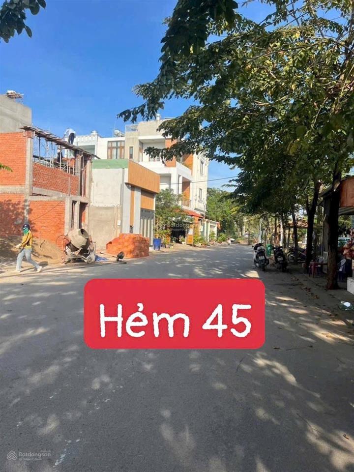 Bán đất hẻm 45 đường long trường q9 ngay sau chợ