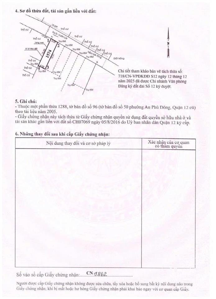 Bán đất hẻm 140/98 vườn lài, an phú đông, gần trường mầm non sơn ca 8