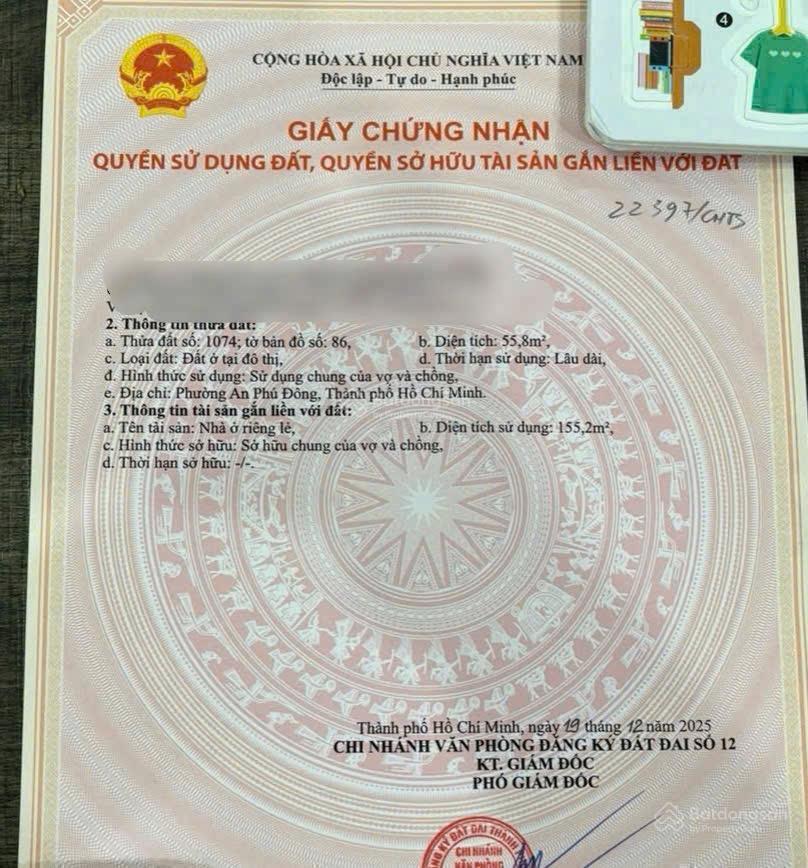 Nhà mới xây vào ở ngay hẻm 92 vườn lài gần chung cư an phú đông, kdc đông đúc