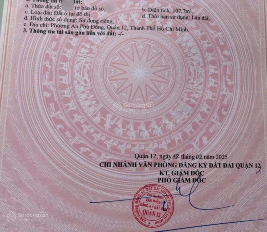 Đất ven sông vàm thuật, vị trí đẹp tại an phú đông, quận 12. thích hợp xây ở hoặc đầu tư