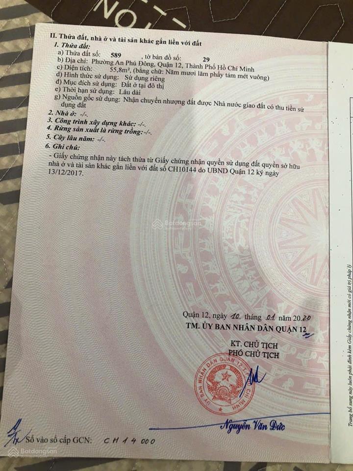 Cần bán lô đất khu dân cư võ thị liễu đường nhựa 12m rộng rãi, dân cư đông, xây dựng tự do