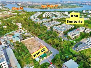 Đất mặt tiền rạch đối diện khu senturia an phú đông đường rộng giá chỉ 5.9 tỷ