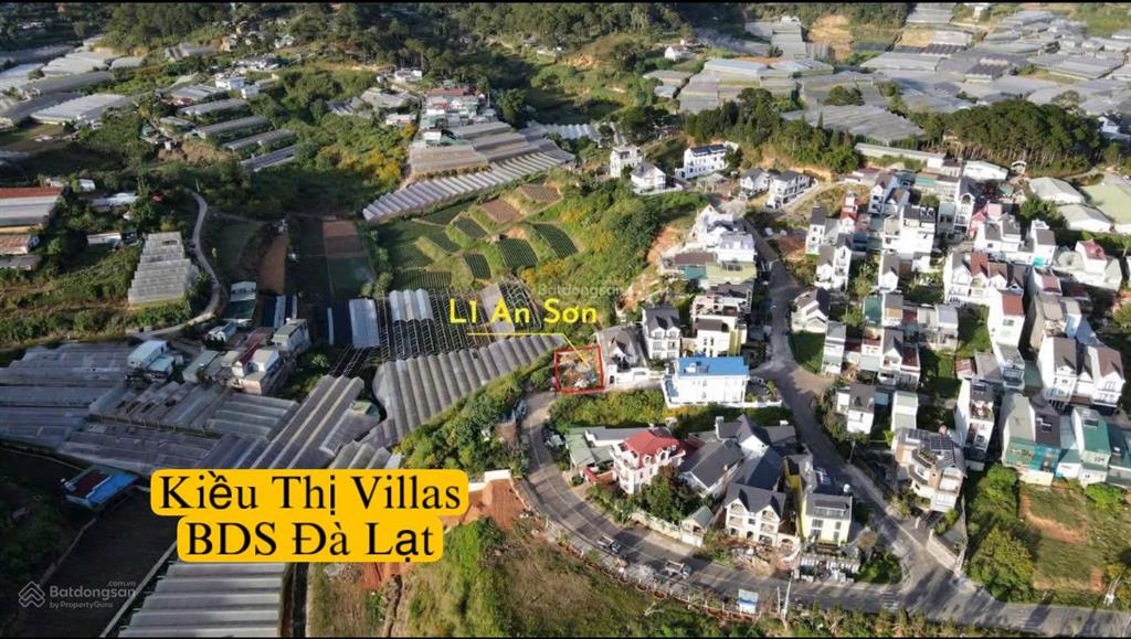 Bán đất 2 mt kqh an sơn, p4, đà lạt  319.6m2  21 tỷ  view đẹp  cách chợ đêm 3.5km