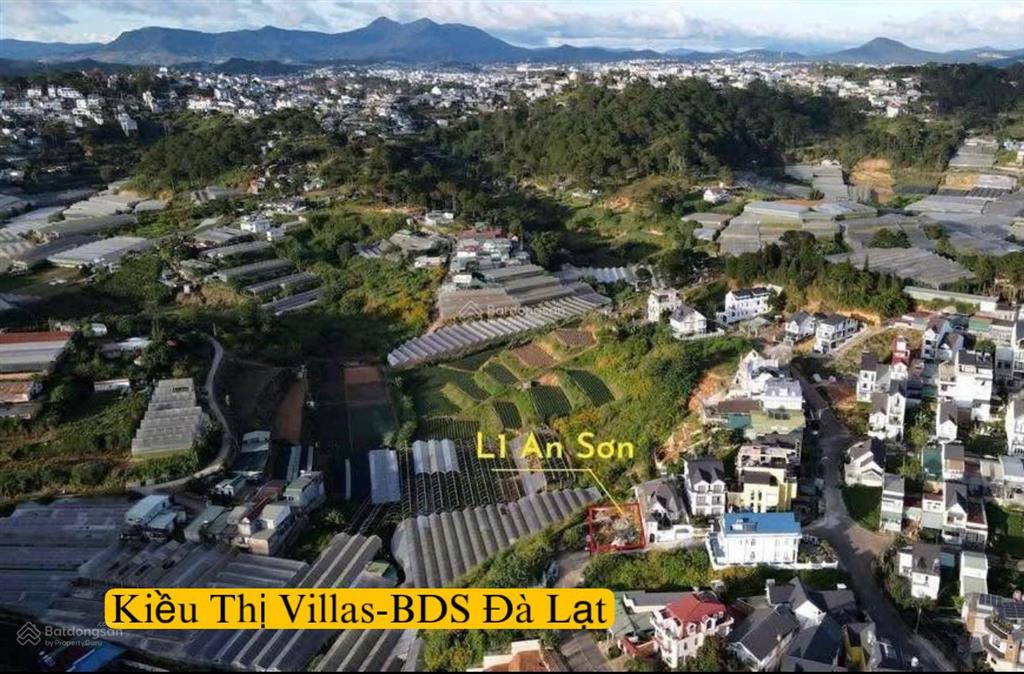 Bán đất 2 mt kqh an sơn, p4, đà lạt  319.6m2  21 tỷ  view đẹp  cách chợ đêm 3.5km