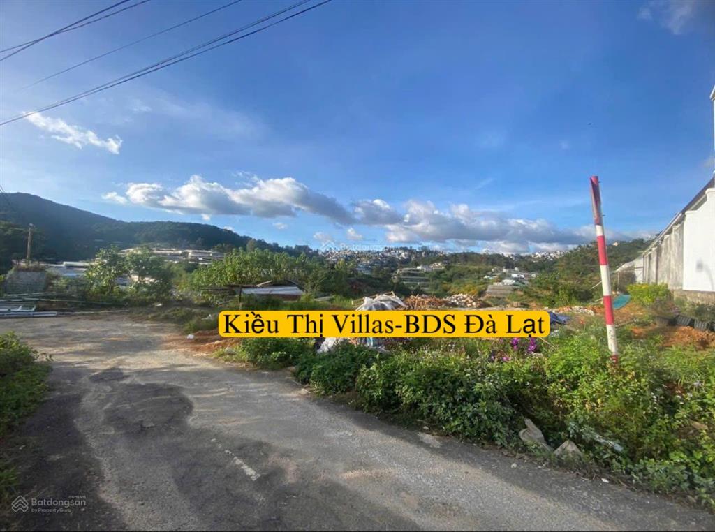 Bán đất 2 mt kqh an sơn, p4, đà lạt  319.6m2  21 tỷ  view đẹp  cách chợ đêm 3.5km