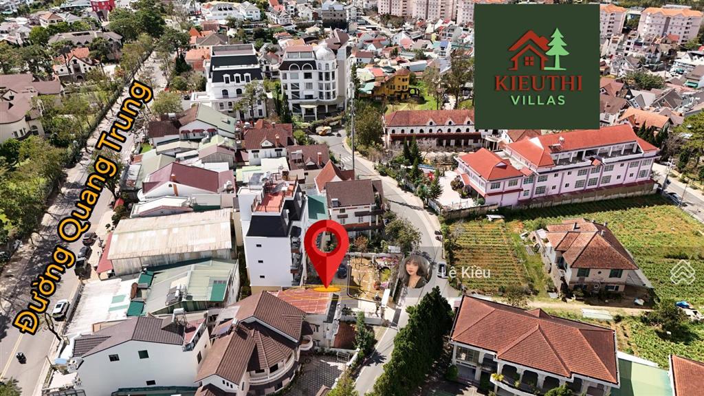 35 tỷ  sản phẩn hiếm khách sạn mặt tiền chu văn an, p.3 cạnh bên quảng trường đà lạt, 374m2.