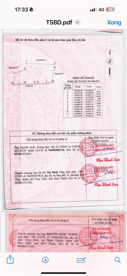 Cần bán 9.822m² đất thiện nghiệp (phường mũi né) giá tốt