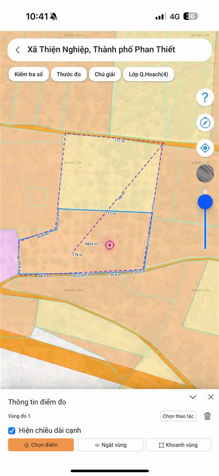 Cần bán 9.822m² đất thiện nghiệp (phường mũi né) giá tốt