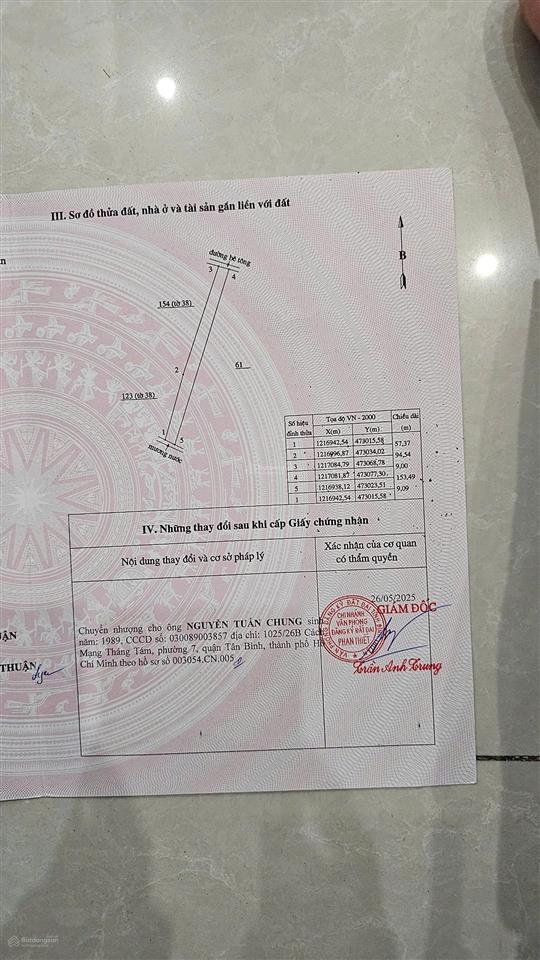 Bán gấp 1.500m2 đất mũi né giá chỉ 870.000đ/m, giảm mạnh từ 1,5 triệu/m2