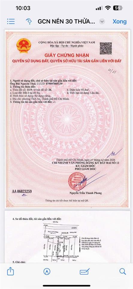Bán đất nền dự án 90m2, 3,75 tỷ tại ấp 4, đông thạnh, hồ chí minh