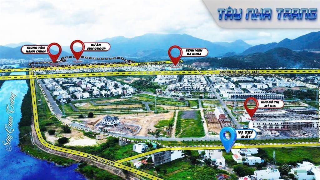 Lô đất sau lưng mozzadiso mỹ gia  giá chỉ 31,9tr/m2