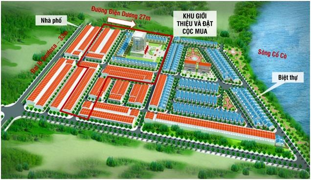 Đất sentosa riverside trục thông đường 7.5m lề 5m, 153m2 giá chỉ 3 tỷ 900
