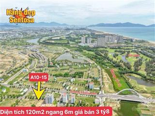 Bán gấp đất nền dự án sentosa riverside quảng nam, giá 3,8 tỷ, diện tích 120m2