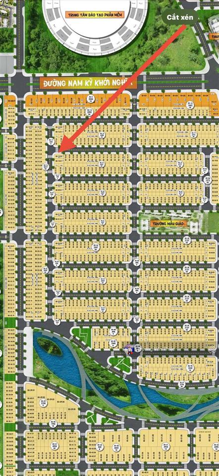 Lô góc v5 kđt fpt cực đẹp về giá và vị trí