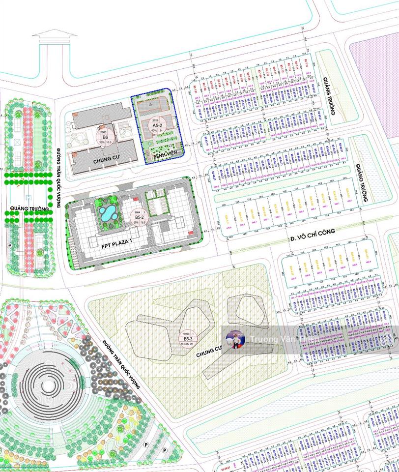 Nổi bật cặp góc 2 mt cực đẹp, cạnh công viên cách sông 50m kđt fpt city