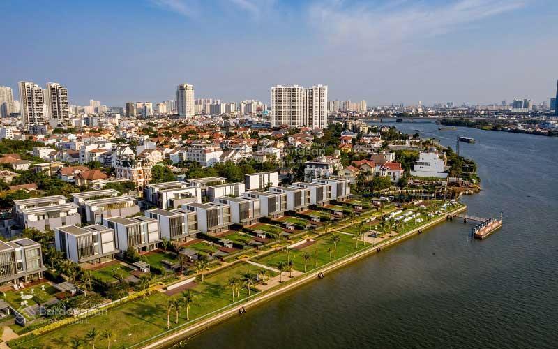 Cần bán gấp biệt thự nguyễn văn hưởng 651m2 full thổ cư hồ bơi sân vườn nhà 3 tầng, giá 115 tỷ