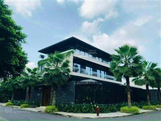 Cần gấp biệt thự góc 2 mt đảo kim cương, quận 2 ,dtcn hơn 404 m2 hiện trạng hầm 3 tầng giá 65 tỷ tl