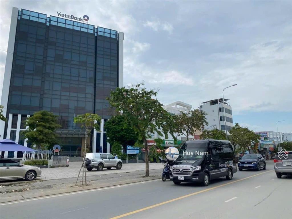 42 tỷ sở hữu siêu phẩm căn góc 2 mặt tiền trục đường thương hiệu trần não  5x20m  thuê 110tr/th