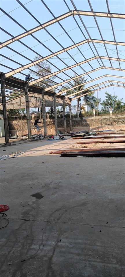 Cho thuê kho, nhà xưởng 24.000đ/m2 tại trục chính khu công nghiệp hoà nhơn, 47 triệu, 2000m2