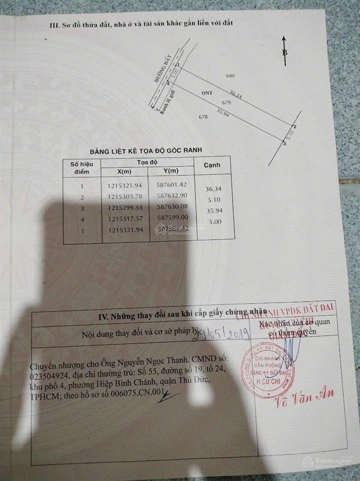 Bán đất siêu hời tại đường hồ thị bưng, phường phú hòa đông, tphcm chỉ 3,2 tỷ 182,3m2 thổ cư full