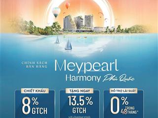 Meypearl phú quốc sở hữu lâu dài, vốn đầu tư chỉ từ 500tr. ck tới 32,5%, hỗ trợ ls 0% tới 48 tháng