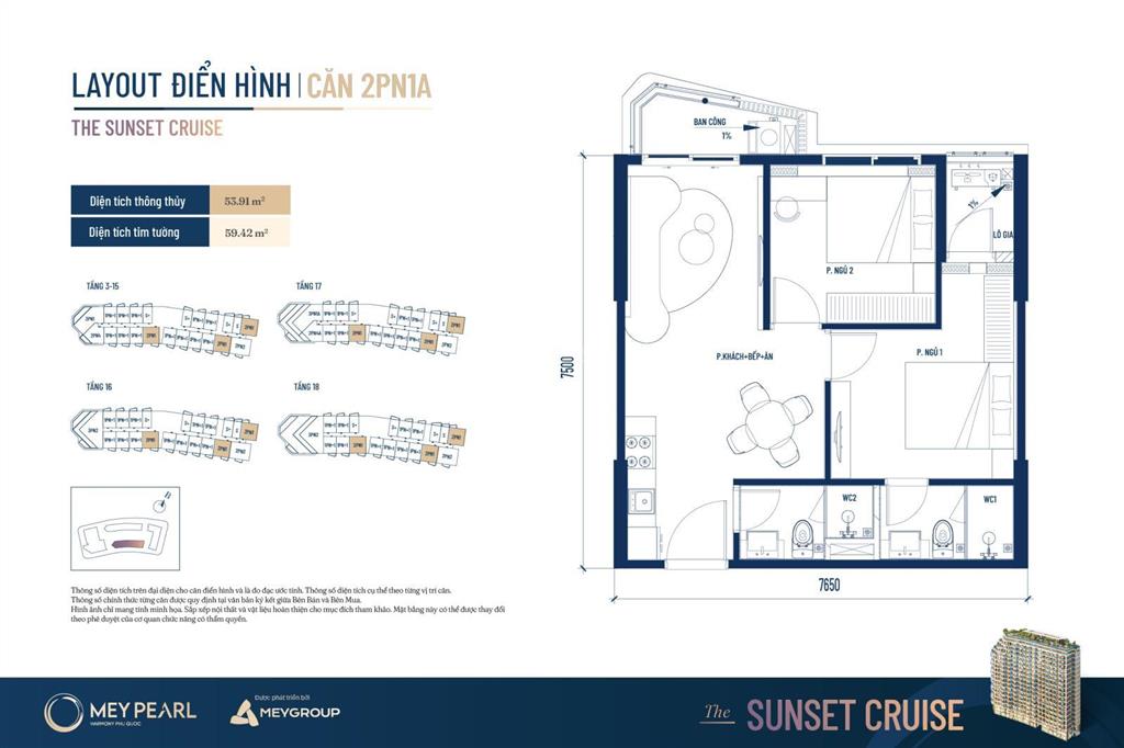 Meypearl phú quốc sở hữu lâu dài. căn 2pn giá chỉ hơn 3 tỷ. km tới 32,5%, hỗ trợ ls 0% tới 48 tháng