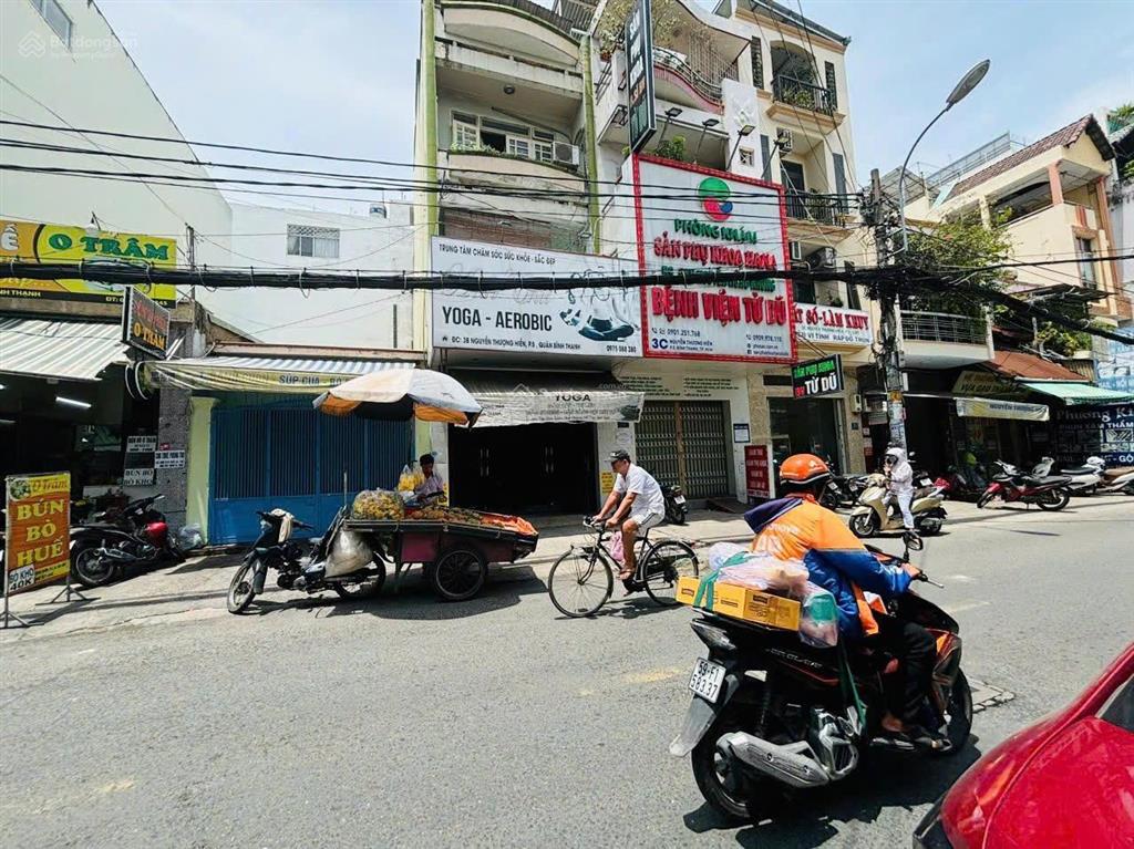 (hiếm) bán nhà góc 2 mt đường nguyễn thượng hiền, 6x24m, 3 tầng, p. 5, bình thạnh
