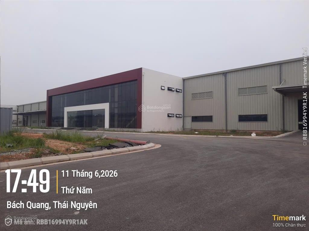 3600m2 kho xưởng mới 100%  đã nghiệm thu pccc  bàn giao ngay