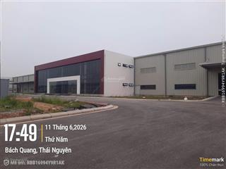 3600m2 kho xưởng mới 100%  đã nghiệm thu pccc  bàn giao ngay
