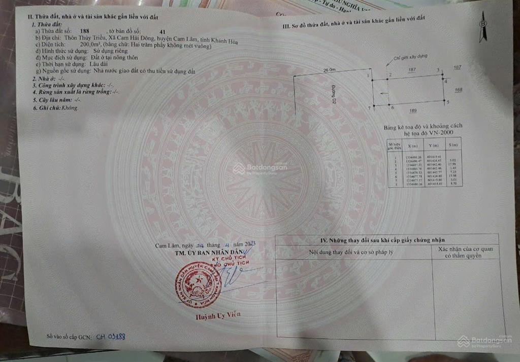 Cần ra nhanh mặt đầm thủy triều, full thổ cư khu tái định cư k8.  0798 347 ***