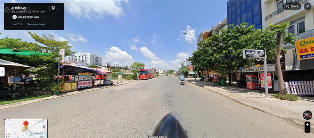 Cho thuê mặt bằng kinh doanh 200m2 mặt tiền trần lựu  quận 2 (an khánh)