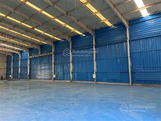 Cho thuê kho 1.500m² đường container trung tâm tp. bà rịa