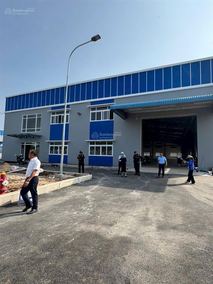 Cho thuê 5000m2 trong khu công nghiệp sonadezi châu đức  xưởng mới 100%