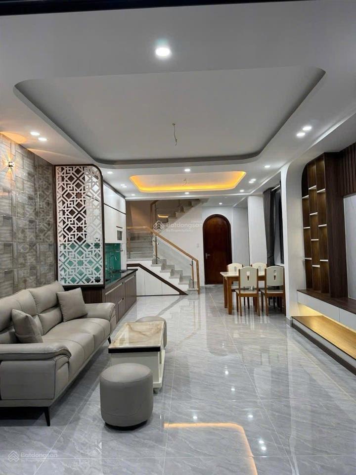 Bán nhà mới hẻm ô tô trương công định 85m2 phường 7