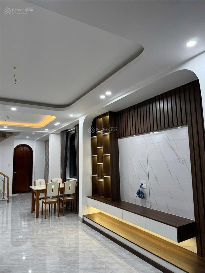 Bán nhà mới hẻm ô tô trương công định 85m2 phường 7