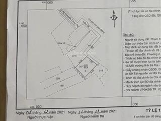 Đất 3,5 tỷ 61m2 ngang 7m full thổ cư phường 2 gần biển