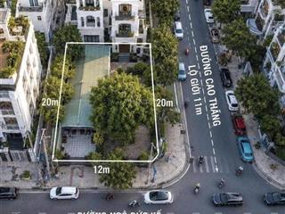 Bán lô đất 2 mặt tiền xây toà căn hộ dịch vụ phường 7 vũng tàu