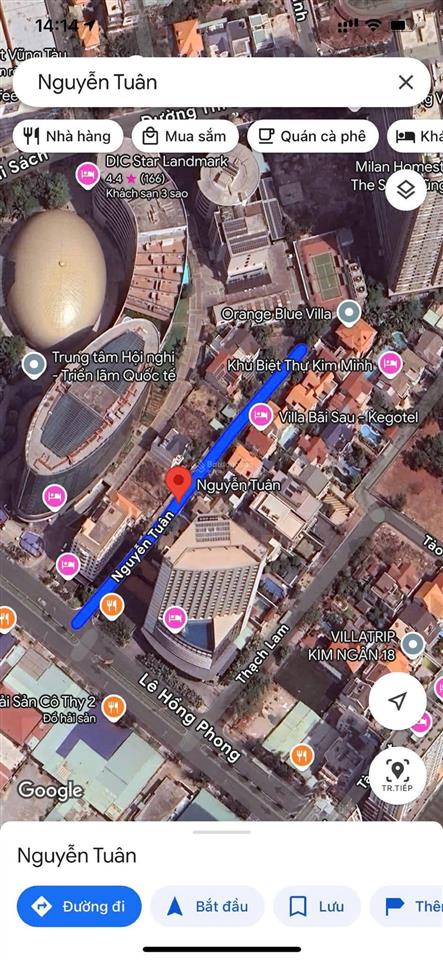 Bán đất kế pullman gần tháp tam thắng ngang 15m diện tích 360m