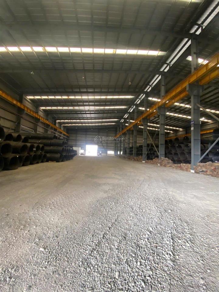 Cần cho thuê xưởng có 4 cẩu trục 25 tấn trong khu công nghiệp mỹ xuân