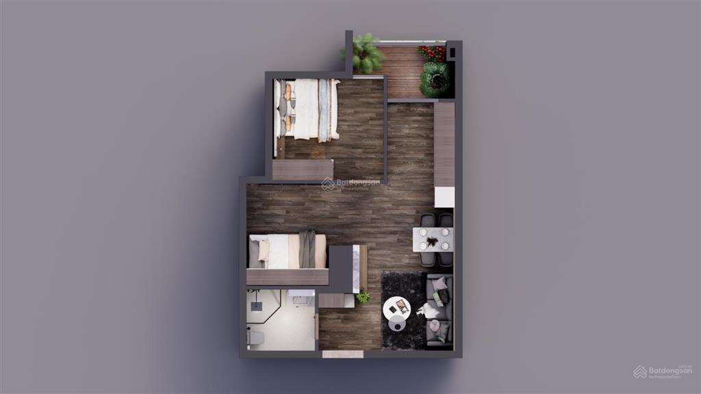 Chính chủ bán suất đối ngoại căn 1pn có thể chuyển sang 2pn, 1wc ký hđmb trực tiếp cđt giá 2,95 tỷ