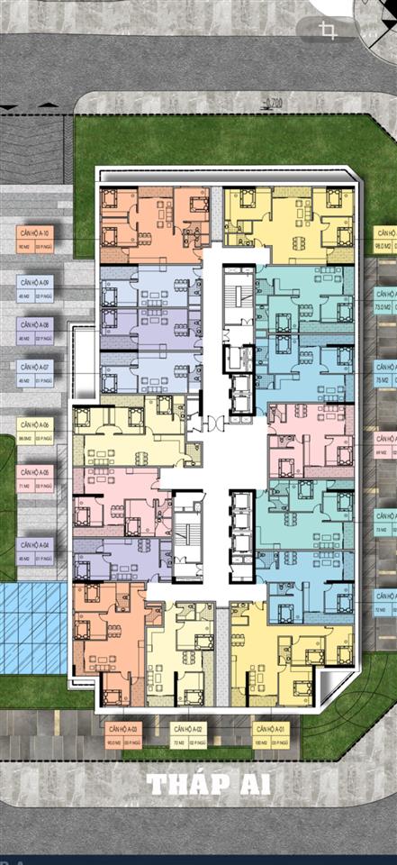 Chính chủ bán suất đối ngoại căn 1pn có thể chuyển sang 2pn, 1wc ký hđmb trực tiếp cđt giá 2,95 tỷ